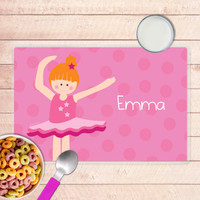 Love For Ballet Kids Placemat