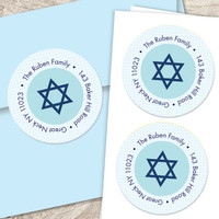 Sweet family greetings label