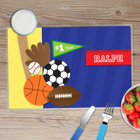 My Love for Sports Kids Placemat