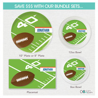 Football Fan Kids Placemat