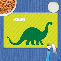 Dino and Me Green Kids Placemat