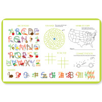 Surf the Waves Blue Kids Placemat