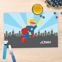 A Cool Superhero Kids Placemat