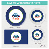 Cute Little Car Kids Placemats
