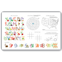 Sweet Little Blue Whale Kids Placemats