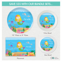 Sweet Mermaid Kids Placemat