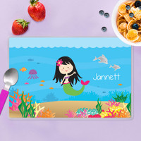 Sweet Mermaid Kids Placemat