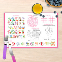 Happy Bday Girl Kids Placemats