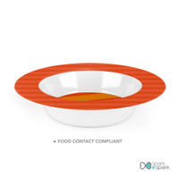 Brilliant Initial Orange Kids Bowl