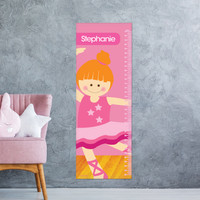 Ballerina Studio Kids Growth Chart