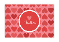 Lovely Hearts Kids Placemat