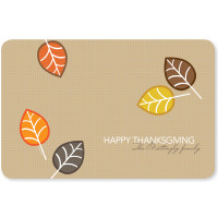 Autumn Leaves Holiday Placemat