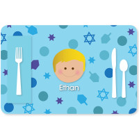 Hanukkah Joy Boy Kids Placemat