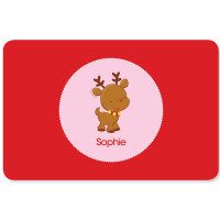 Sweet Baby Pink Deer Kids Placemat