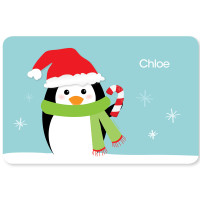 Hello Mr. Penguin Kids Placemat