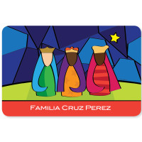 Modern Three Kings Holiday Placemat