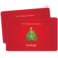 La Tradicion de el Arbol Holiday Placemat