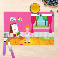 Artist at Work Kids Placemat