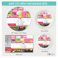 A Girl Chef's Taste Kids Placemat