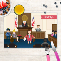 Legally Correct Kids Placemat