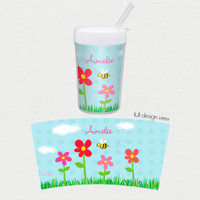 Spring Flowers Toddler Cup