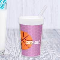 Basketball Fan Personalized Kids Cups