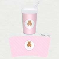 A Sweet Teddy Bear Toddler Cup