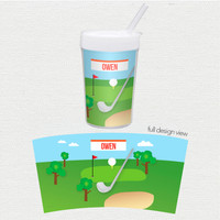 My Love For Golf Toddler Cup