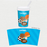 Sports Fan Toddler Cup