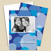 Front and back (optional) with white envelope