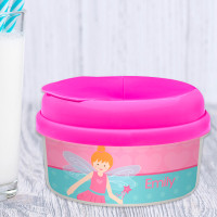 Red Hair Fairy Girl Snack Bowls For Kids