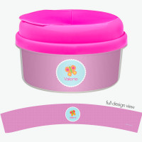 Sweet Butterfly Toddler Snackbowls