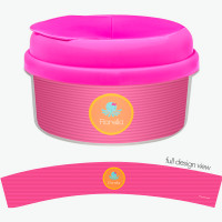 Cute Octopus Personalized Snack Bowl