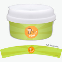 Cute Baby Monkey Snack Bowl