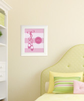 My Ballerina Shoes Wall Art