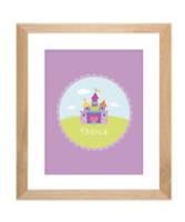 Pretty Heart Castle Kids Wall Art