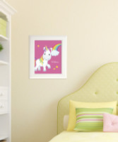 Rainbow Unicorn Kids Wall Art