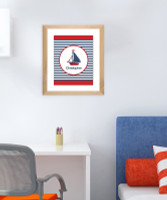 Set Sail Kids Wall Art