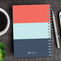 Three Colorful Rows journal