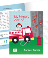 Fighting Fire Personalized Primary Journal