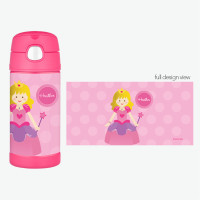 Cute Princess Thermos Bottle