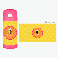 Fly Little Bee Thermos Bottle