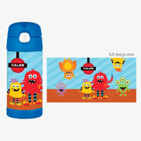 Monster Attack Thermos Bottle