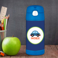 Cute Little Car Boy Thermos
