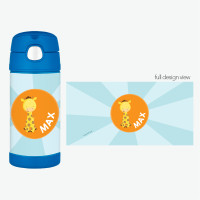Cute Baby Giraffe Thermos Bottle