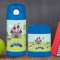 The Three Knights Thermos Bottle