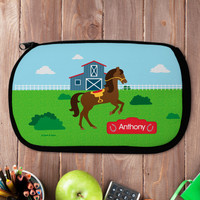 Cute Race Horse Pencil Case by Spark & Spark