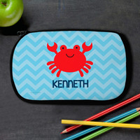 Happy Crab Pencil Case by Spark & Spark