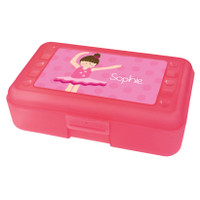 Love For Ballet Personalized Pencil Box
