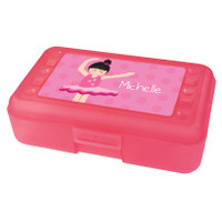 Love For Ballet Personalized Pencil Box